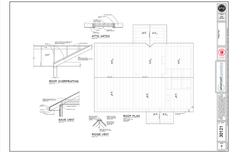 AHP Example Roof Plan