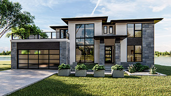 Modern Prairie Style Block